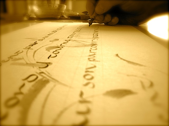 Calligraphie Contemporaine
